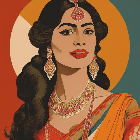 70's Bollywood Retro Fashion: