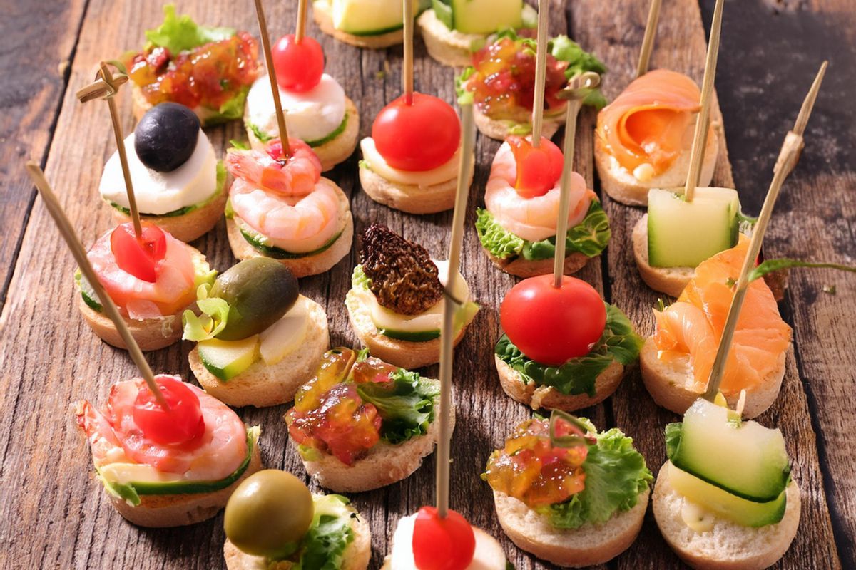 Canapes Food Recipes