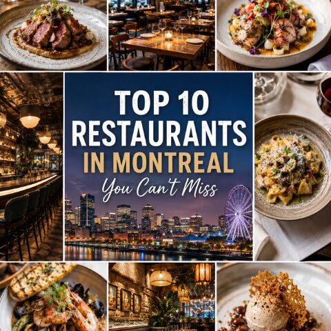 Top 10 Restaurants in Montreal You Can't Miss